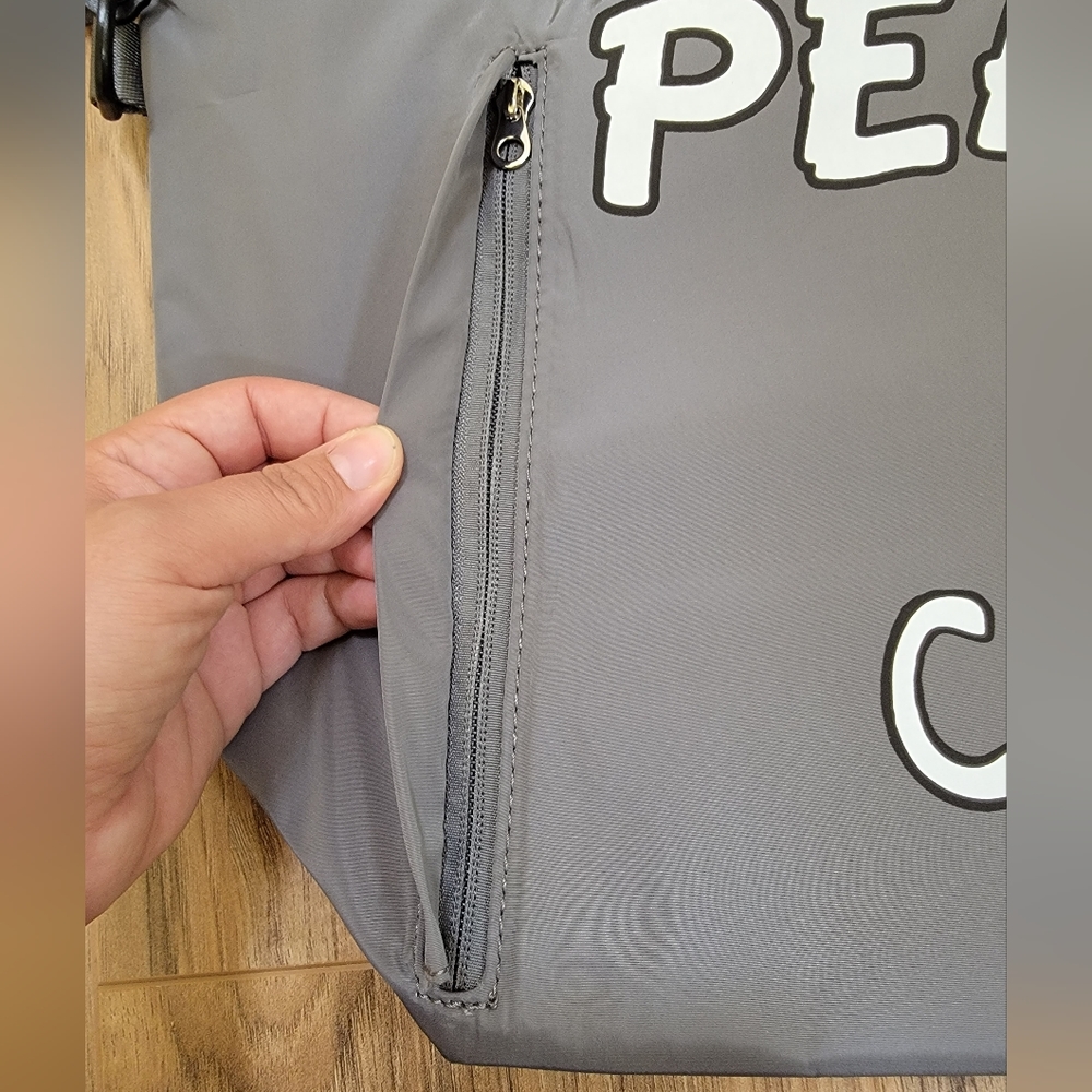New Peanuts women'secret travel or gym bag, color grey, crossbody - Picture 6 of 9